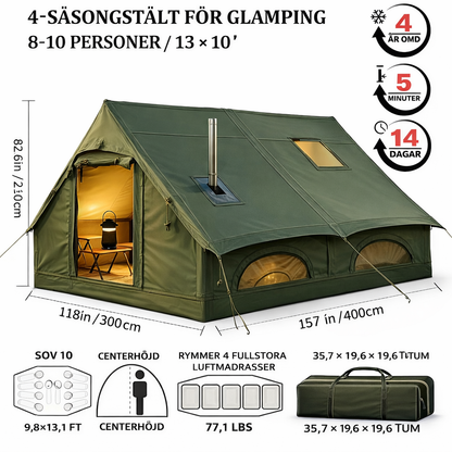 Bergsugglans Vildmarkstält